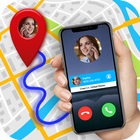 Caller Phone Number Location icon