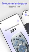télécommande pour SkyQ/Sky+ HD Affiche