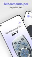 Poster Telecomando per Sky, SkyQ, +HD