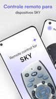 Remoto para Sky, SkyQ, Sky+ HD Cartaz