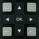Remote control for TCL TVs