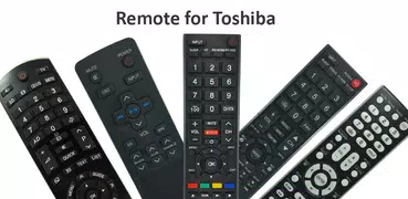 Controle remoto p/ TVs Toshiba