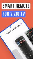 TV remote for Vizio SmartCast پوسٹر