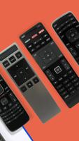 TV remote for Vizio SmartCast syot layar 1