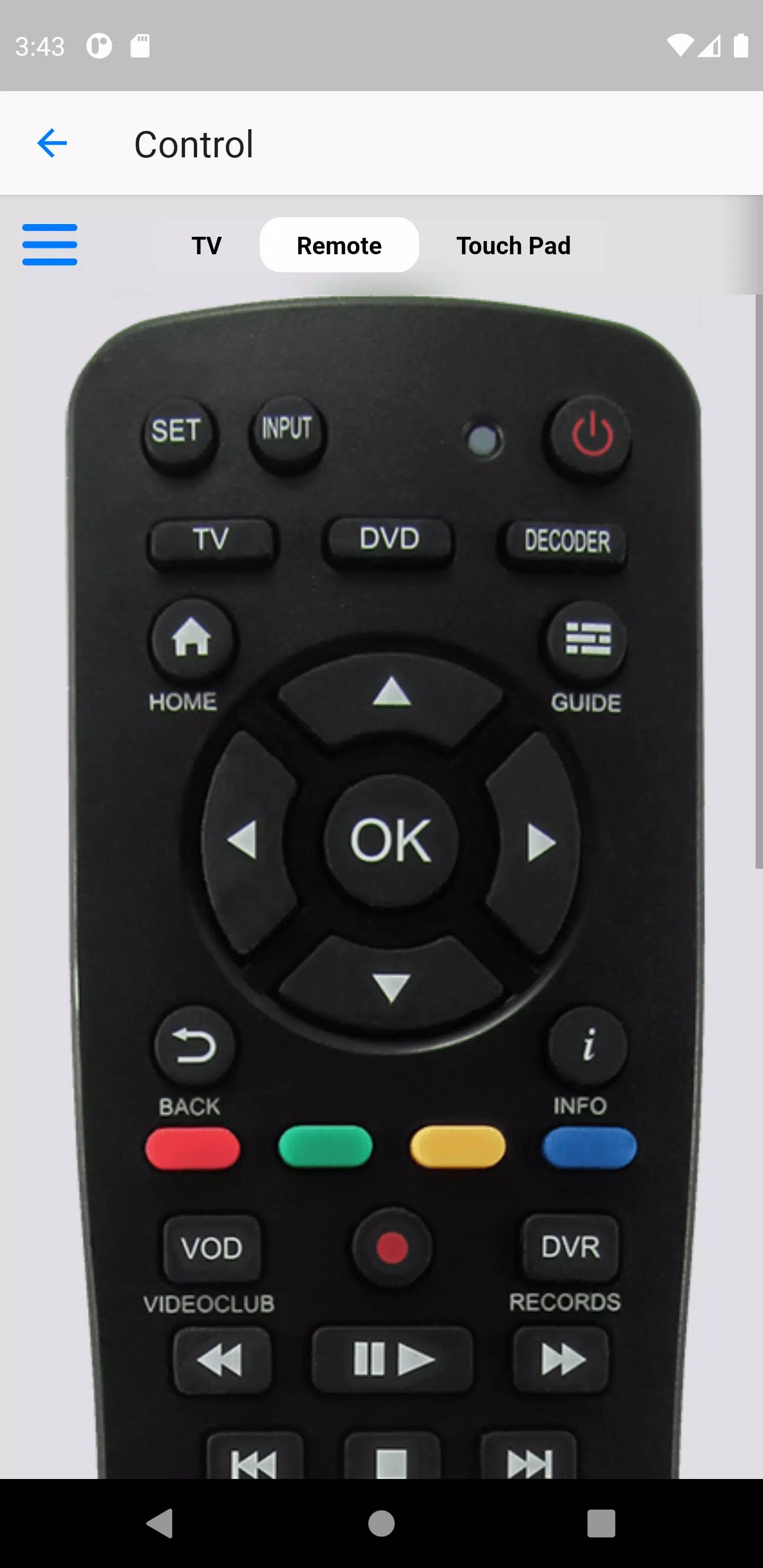 Descarga de APK de Remote Control For Movistar para Android