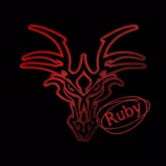 Скачать Black Army Ruby - Icon Pack APK