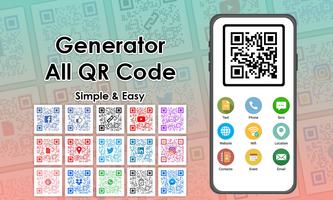 QR Code Generator - Qr Creator Affiche