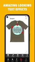 برنامه‌نما T-shirt design - OShirt عکس از صفحه
