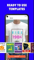 T-shirt design - OShirt Ekran Görüntüsü 3