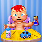 آیکون‌ Real Baby Simulator: Newborn Baby Family Life 3D