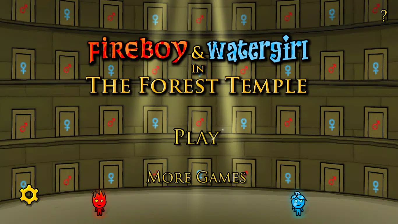 Jogo de Água e Fogo (Fireboy e Whatergirl in The Forest Temple) 