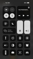 I Phone Control Center الملصق