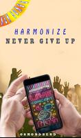 Wimbo Never Give Up (Harmonize) الملصق
