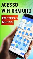 WiFi: pontos de acesso, senhas Cartaz