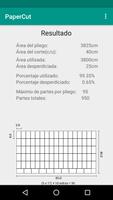 Papercut Calculadora de Corte screenshot 1