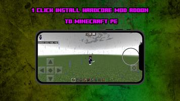 Hardcore Mod Addon Minecraft imagem de tela 3