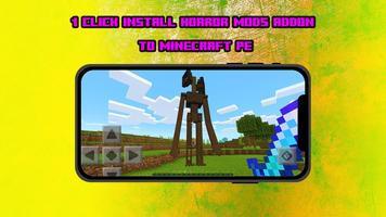 Horror Mods Addon Minecraft PE ảnh chụp màn hình 3