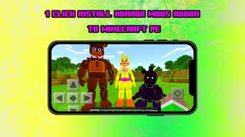 Horror Mods Addon Minecraft PE ảnh chụp màn hình 1