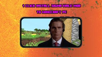 Sigma Mâle Minecraft PE Mod Affiche