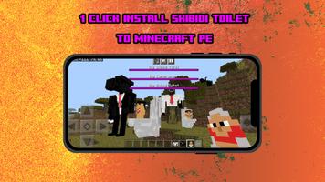 Skibidi Minecraft PE Mod Pack تصوير الشاشة 2