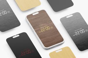 Digital Clock: No Annoying Ads Plakat