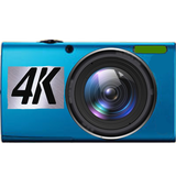 Caméra 4K icône