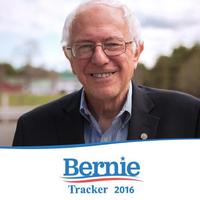 Bernie Sanders Tracker  2019 الملصق