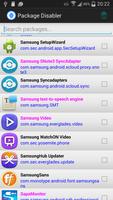 Package Disabler captura de pantalla 2
