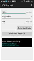 URL shortcut creator پوسٹر