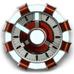 Arc Reactor Clock Widget