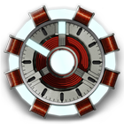 ikon Arc Reactor Clock Widget