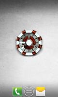 Arc Reactor Clock Widget ảnh chụp màn hình 1