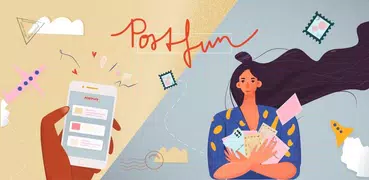 Postfun - 交换真正的纸质明信片