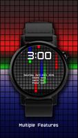Color Pixel - Smartwatch Wear OS Watch Faces पोस्टर