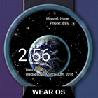 Live Earth - Smartwatch Wear OS Watch Faces آئیکن