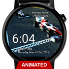 Watch Face Race Cars Wallpaper simgesi