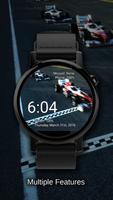 Watch Face Race Cars Wallpaper 海報