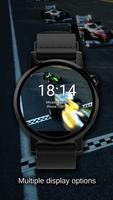 Watch Face Race Cars Wallpaper Ekran Görüntüsü 1