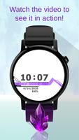 Aeon Cyber Watch Face: Wear OS Smartwatch captura de pantalla 2