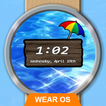 Beach Party Fun Watch Face - Wear OS Smartwatch