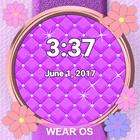 Beautiful Gems Watch Face - Wear OS Smartwatch icône