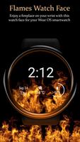 Watch Face: Flames - Wear OS Smartwatch - Animated ポスター