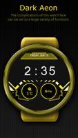 Dark Aeon Cyber - Smartwatch Wear OS Watch Faces ภาพหน้าจอ 3