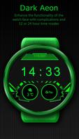 Dark Aeon Cyber - Smartwatch Wear OS Watch Faces ภาพหน้าจอ 2