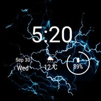 Electric Energy Watch Face 海報