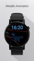 Metallic Wallpaper- Smartwatch Wear OS Watch Faces Affiche