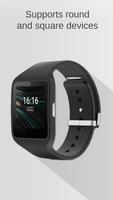 Metallic Wallpaper- Smartwatch Wear OS Watch Faces capture d'écran 2