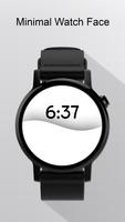 Minimal Wallpaper - Smartwatch Wear OS Watch Faces اسکرین شاٹ 1