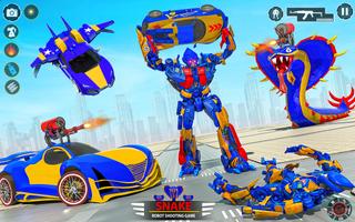 Snake Robots Car Transforming ảnh chụp màn hình 2