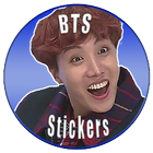 BTS Funny Stickers (2019) - WAStickerApps icône
